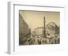 Italy, Trieste, Stock Exchange Square, 1830 Painting-null-Framed Giclee Print