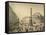 Italy, Trieste, Stock Exchange Square, 1830 Painting-null-Framed Stretched Canvas