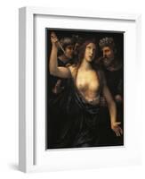 Italy, Turin, Death of Lucretia-null-Framed Giclee Print