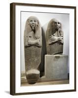 Italy, Turin, Sarcophagus of Amun Priesthood, Pink Granite, Found in Thebes-null-Framed Giclee Print