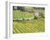 Italy, Tuscany. Brick Building in a Vineyard in the Chianti Region-Julie Eggers-Framed Premium Photographic Print