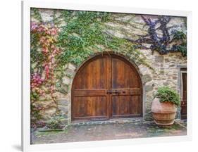 Italy, Tuscany, Chianti Region. This Is the Castello D'Albola Estate-Julie Eggers-Framed Photographic Print