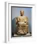 Italy, Tuscany, Chiusi, Funerary Statue in the Shape of a Canopic Vase-null-Framed Giclee Print