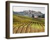 Italy, Tuscany. Colorful Vineyards in Fall in the Val Dorcia-Julie Eggers-Framed Photographic Print