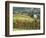 Italy, Tuscany. Farm House and Vineyard in the Chianti Region-Julie Eggers-Framed Photographic Print