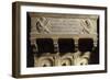 Italy, Tuscany, Florence. Baptistry of Saint John Tomb, Detail of Latin Inscription-null-Framed Giclee Print