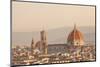 Italy, Tuscany, Florence. Overview of the City with Brunelleschi Cupola on the Duomo. Unesco.-Ken Scicluna-Mounted Photographic Print