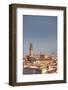 Italy, Tuscany, Florence. Palazzo Vecchio and Overview of Surroundings.-Ken Scicluna-Framed Photographic Print