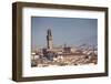 Italy, Tuscany, Florence. Palazzo Vecchio and Overview of Surroundings.-Ken Scicluna-Framed Photographic Print