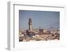 Italy, Tuscany, Florence. Palazzo Vecchio and Overview of Surroundings.-Ken Scicluna-Framed Photographic Print