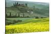 Italy, Tuscany. Landscape with villa.-Jaynes Gallery-Stretched Canvas