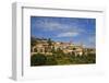 Italy, Tuscany, Montalcino. The hill town of Montalcino as seen from below.-Julie Eggers-Framed Photographic Print