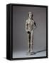 Italy, Tuscany, Monte Falterona, Bronze Statue Depicting Figure Making Offering-null-Framed Stretched Canvas