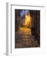 Italy, Tuscany. Montefioralle Near the Town of Greve in Chianti-Julie Eggers-Framed Photographic Print