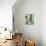 Italy, Tuscany, Monticchiello. Bright Green Door-Julie Eggers-Mounted Photographic Print displayed on a wall