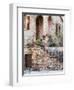 Italy, Tuscany, Monticchiello. House on a Lane in a Medieval Village-Julie Eggers-Framed Photographic Print