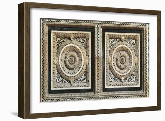 Italy, Tuscany, Pisa, Piazza Dei Miracoli, Baptistry of Saint John, Marble Intarsia-Guido Bigarelli-Framed Giclee Print