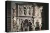 Italy, Tuscany, Pisa, Piazza Dei Miracoli, Baptistry of Saint John, Pulpit, 1260, Detail-Nicolaes Verkolje-Stretched Canvas