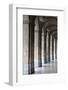 Italy, Tuscany, Pisa. Vertical shot of a hallway in the streets of Pisa.-Julie Eggers-Framed Photographic Print