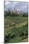 Italy, Tuscany Region, San Gimignano, Medieval Towers-null-Mounted Giclee Print