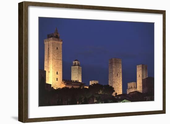 Italy, Tuscany, San Gimignano-null-Framed Giclee Print