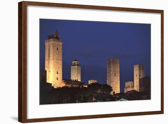 Italy, Tuscany, San Gimignano-null-Framed Giclee Print