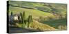 Italy, Tuscany, San Quirico Dorcia. Il Belvedere House-Julie Eggers-Stretched Canvas