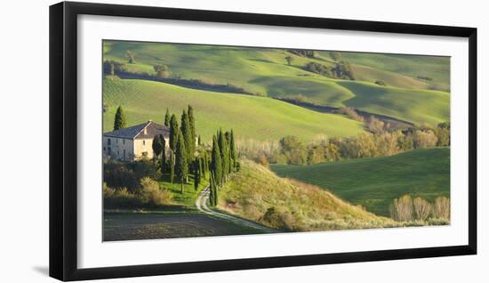 Italy, Tuscany, San Quirico Dorcia. Il Belvedere House-Julie Eggers-Framed Photographic Print