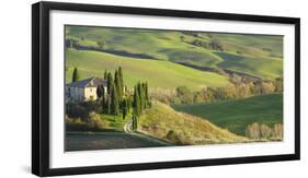 Italy, Tuscany, San Quirico Dorcia. Il Belvedere House-Julie Eggers-Framed Photographic Print