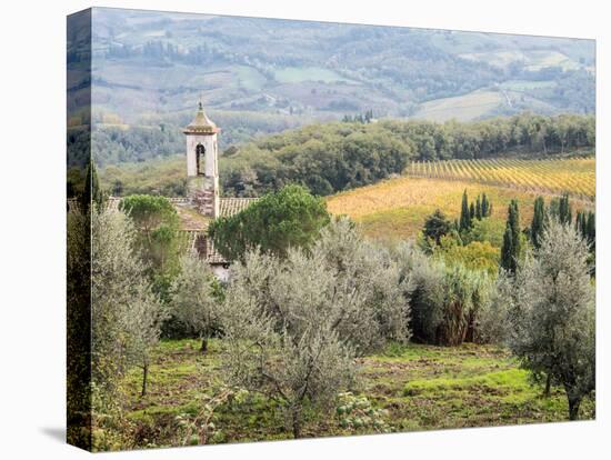 Italy, Tuscany. Santa Maria Novella Monastery Near Radda in Chianti-Julie Eggers-Stretched Canvas