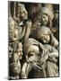 Italy, Tuscany, Siena Cathedral, Pulpit, Panel with Crucifixion, 1265-1269-Nicholaes Maes-Mounted Giclee Print