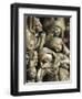 Italy, Tuscany, Siena Cathedral, Pulpit, Panel with Crucifixion, 1265-1269-Nicholaes Maes-Framed Giclee Print