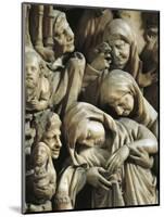 Italy, Tuscany, Siena Cathedral, Pulpit, Panel with Crucifixion, 1265-1269-Nicholaes Maes-Mounted Giclee Print