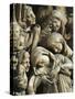Italy, Tuscany, Siena Cathedral, Pulpit, Panel with Crucifixion, 1265-1269-Nicholaes Maes-Stretched Canvas