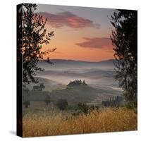 Italy, Tuscany, Siena District, Orcia Valley, Podere Belvedere Near San Quirico D'Orcia-Francesco Iacobelli-Stretched Canvas