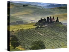 Italy, Tuscany, Siena District, Orcia Valley, Podere Belvedere Near San Quirico D'Orcia-Francesco Iacobelli-Stretched Canvas