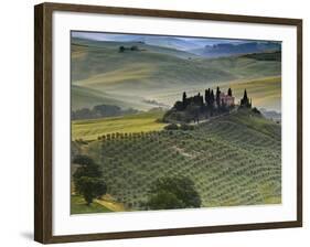 Italy, Tuscany, Siena District, Orcia Valley, Podere Belvedere Near San Quirico D'Orcia-Francesco Iacobelli-Framed Photographic Print