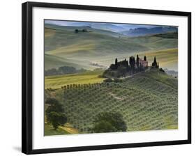 Italy, Tuscany, Siena District, Orcia Valley, Podere Belvedere Near San Quirico D'Orcia-Francesco Iacobelli-Framed Photographic Print