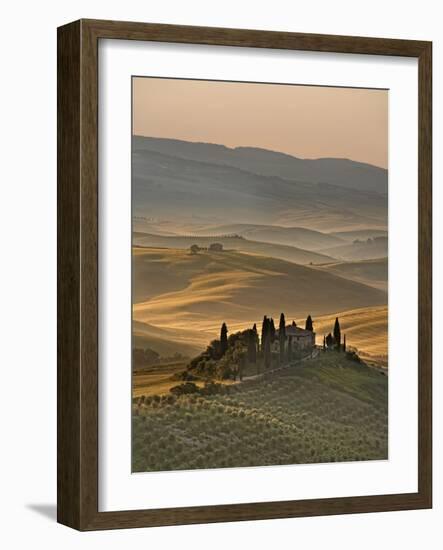 Italy, Tuscany, Siena District, Orcia Valley, Podere Belvedere Near San Quirico D'Orcia-Francesco Iacobelli-Framed Photographic Print