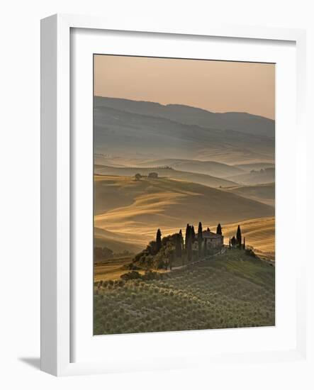 Italy, Tuscany, Siena District, Orcia Valley, Podere Belvedere Near San Quirico D'Orcia-Francesco Iacobelli-Framed Photographic Print