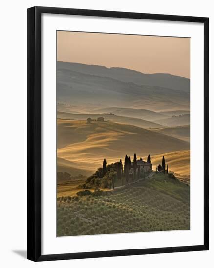 Italy, Tuscany, Siena District, Orcia Valley, Podere Belvedere Near San Quirico D'Orcia-Francesco Iacobelli-Framed Photographic Print