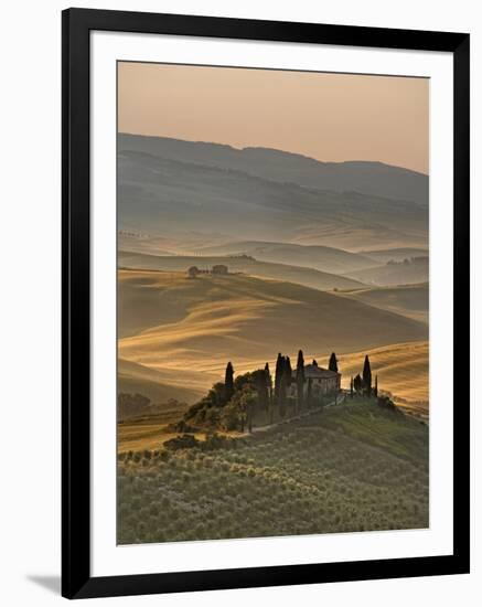 Italy, Tuscany, Siena District, Orcia Valley, Podere Belvedere Near San Quirico D'Orcia-Francesco Iacobelli-Framed Photographic Print