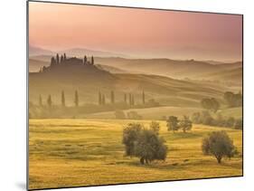 Italy, Tuscany, Siena District, Orcia Valley, Podere Belvedere Near San Quirico D'Orcia-Francesco Iacobelli-Mounted Photographic Print