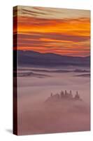 Italy, Tuscany, Siena District, Orcia Valley, Podere Belvedere Near San Quirico D'Orcia.-Francesco Iacobelli-Stretched Canvas