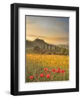 Italy, Tuscany, Siena District, Orcia Valley, Podere Belvedere Near San Quirico D'Orcia-Francesco Iacobelli-Framed Photographic Print