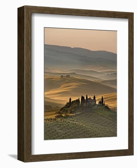 Italy, Tuscany, Siena District, Orcia Valley, Podere Belvedere Near San Quirico D'Orcia-Francesco Iacobelli-Framed Photographic Print