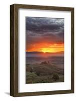 Italy, Tuscany, Siena District, Orcia Valley, Podere Belvedere Near San Quirico D'Orcia.-Francesco Iacobelli-Framed Photographic Print