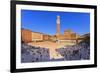 Italy, Tuscany, Siena District, Siena. Piazza Del Campo. the Square.-Francesco Iacobelli-Framed Photographic Print