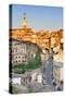 Italy, Tuscany, Siena District, Siena. Torre Del Mangia.-Francesco Iacobelli-Stretched Canvas