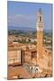 Italy, Tuscany, Siena District, Siena. Town Hall and Torre Del Mangia.-Francesco Iacobelli-Mounted Photographic Print